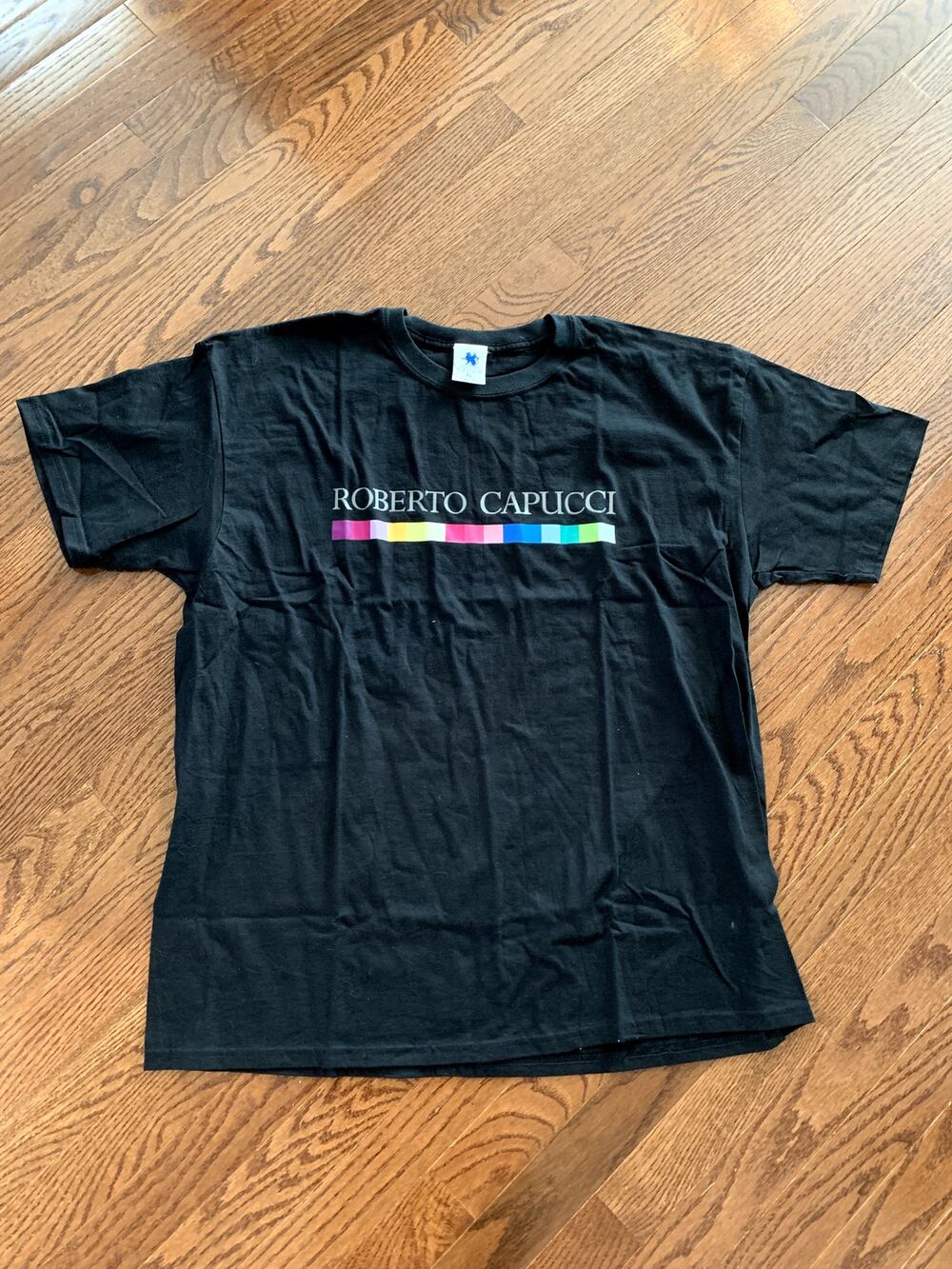 RARE Philadelphia Museum of Art Roberto Capucci Designer Vintage Art T Shirt XL